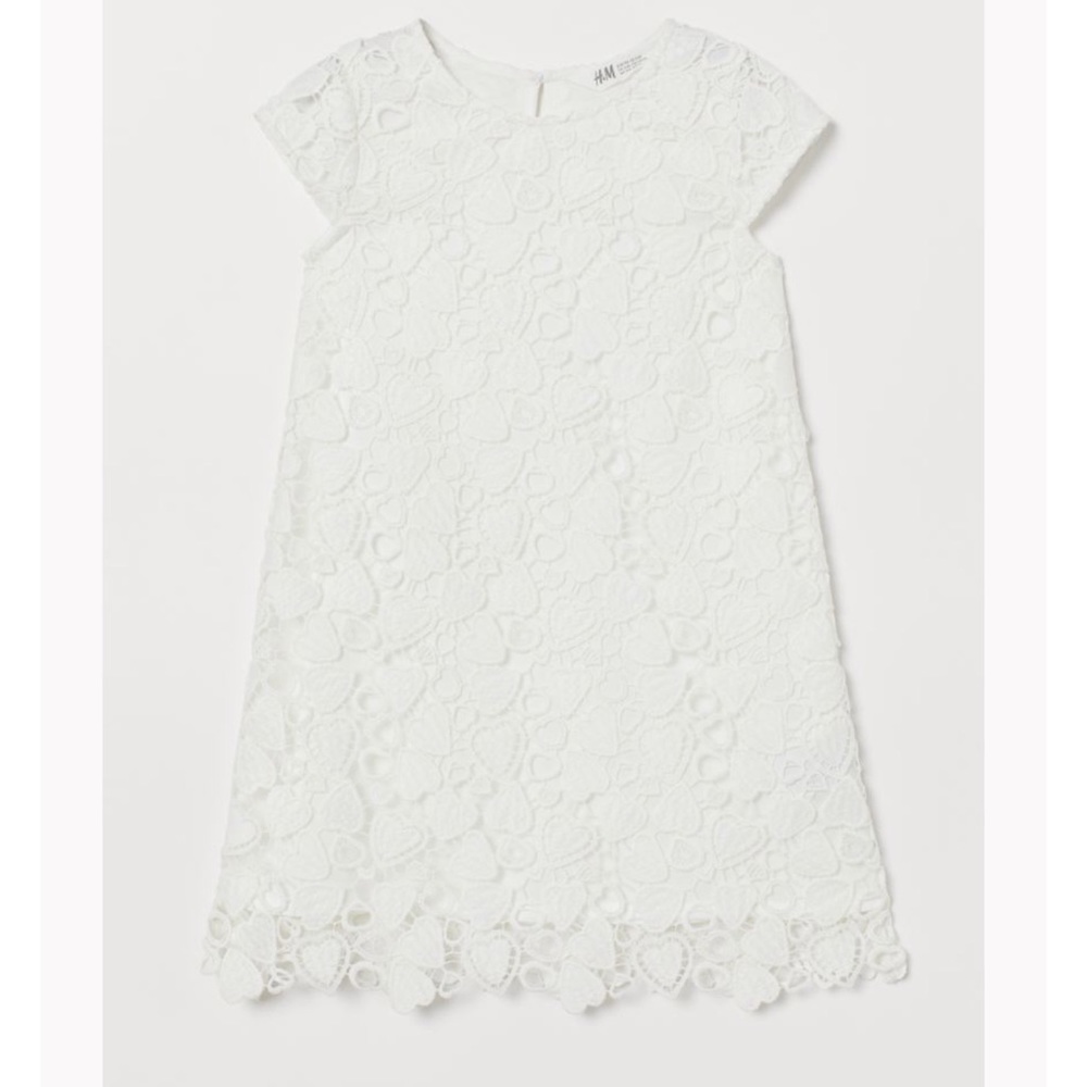 H&M heart lace dress